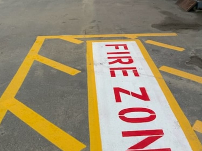 Fire Lane Marking